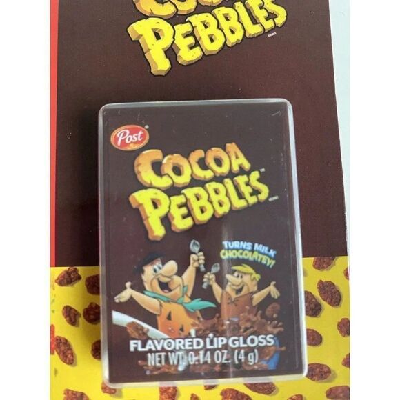 2 Pack Taste Beauty Post Fruity And Cocoa Pebbles Flavored Lip Balm Gloss NEW - Picture 5 of 11